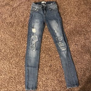 Distressed Jeans